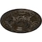 Ekena Millwork Granada Ceiling Medallion (Fits Canopies up to 7 1/8"), 23 1/2"OD x 2 3/4"P, Stone Hearth Crackle CM24GASHC - alternate 3